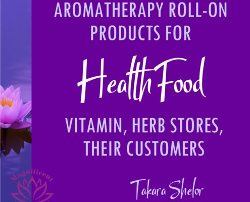 Aromatherapy Roll-On Products for Health Food, Vitamin, Herb Stores and Their Customers